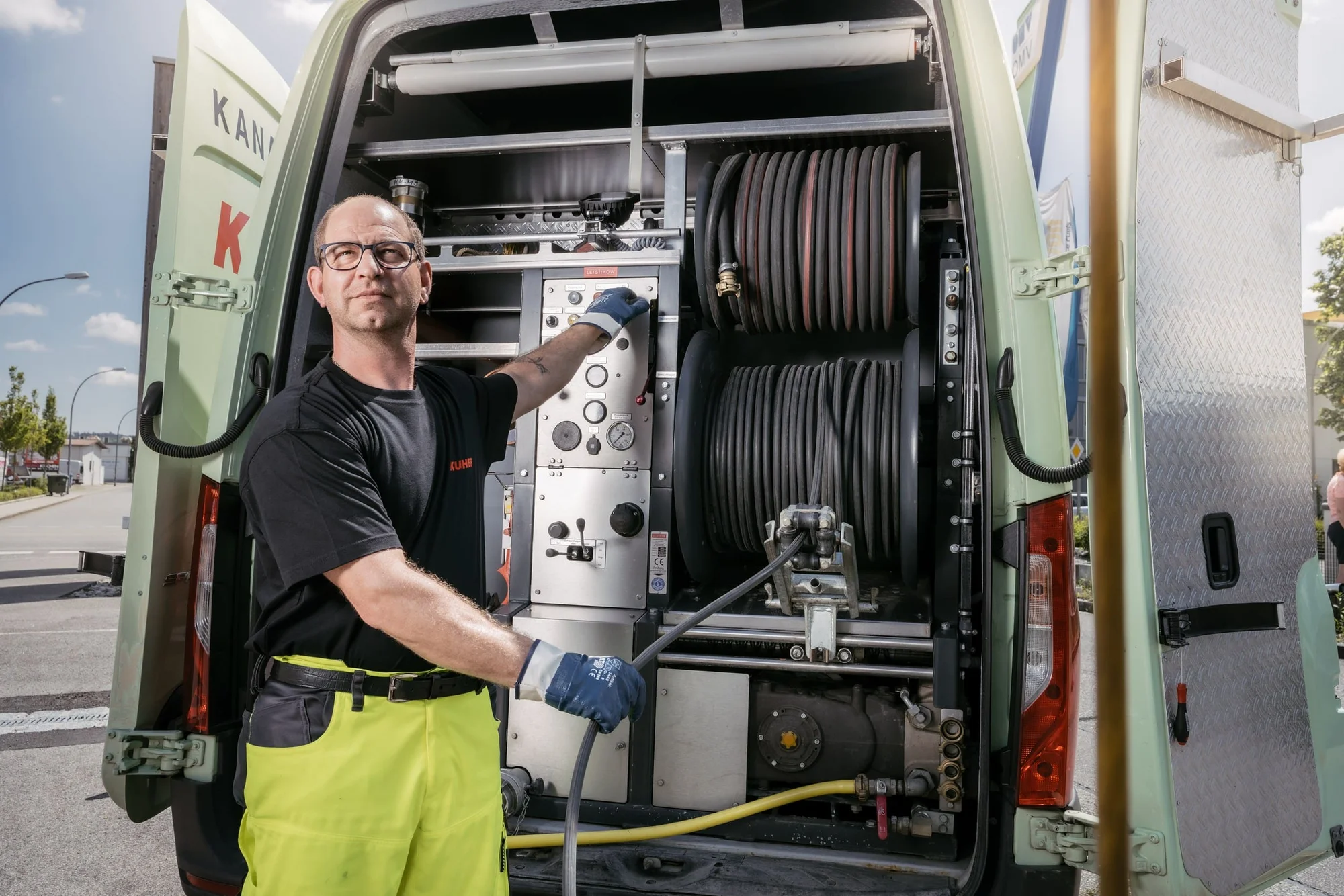 Kanalreinigung in Eschlkam mit Hochdrucktechnik